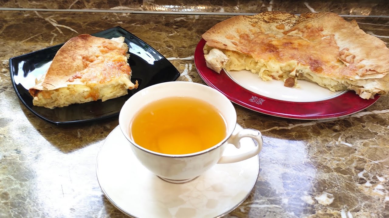 Ленивый хачапури с творожно - сырной начинкой! смотреть онлайн