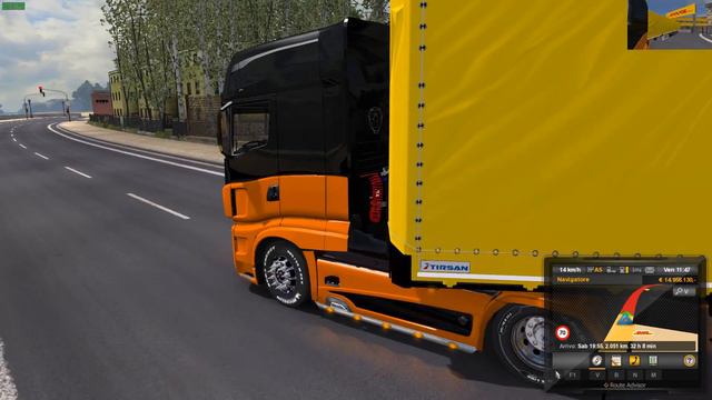 Euro Truck Simulator 2 (1.28) Scania R700 upd 1.28.x + DCL's & Mods смотреть онлайн