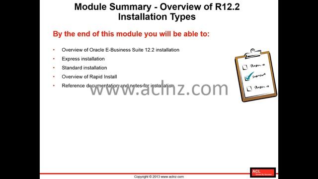 R12.2 Install, Patch and Maintain Oracle E-Business Suite - Module 3 Lesson 1 смотреть онлайн