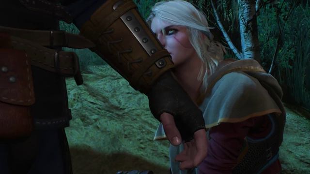 Witcher 3 New Scene ► Geralt Explains to Ciri why he Chose Triss over Yennefer, patch 1.10 смотреть онлайн