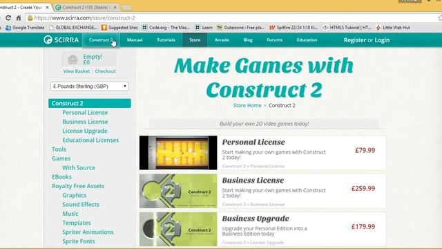 Game Development in Construct 2 in Tamil Part 1 смотреть онлайн