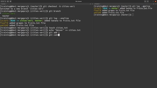 Git merging and conflicts - Part 04 смотреть онлайн