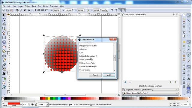 HalfTone Globe Logo - Inkscape Tutorial смотреть онлайн