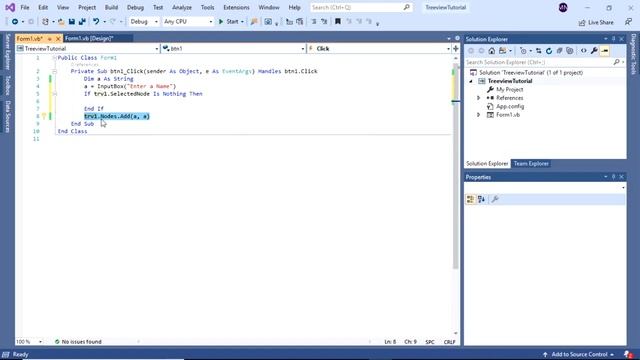 Tree view Tutorials - vb.net - visual basic | Easy Learning to coding смотреть онлайн