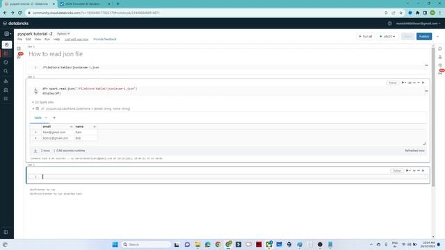 7. how to read json file using pyspark | pyspark Tutorial смотреть онлайн