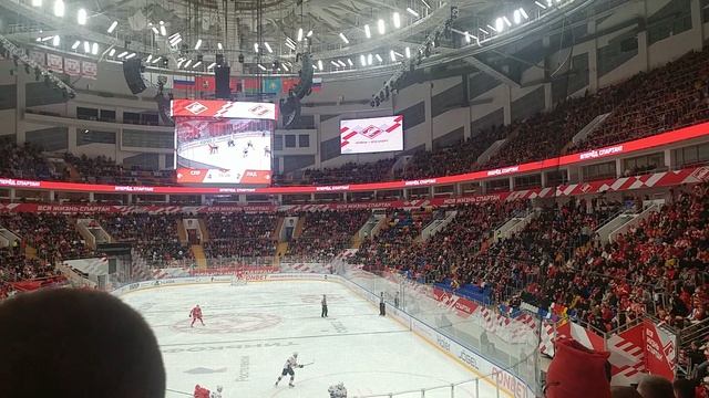 За красно-белый флаг! ХК Спартак Москва - ХК Лада Тольятти 18.11.2023