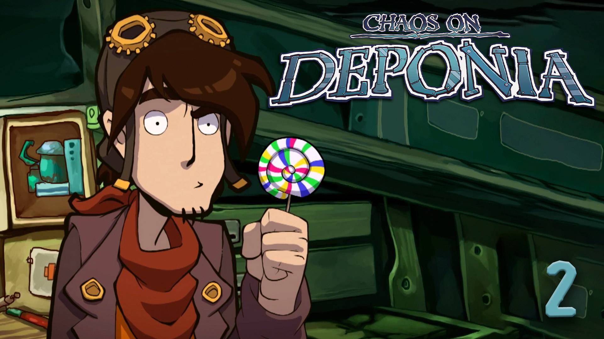 Несладкое приветствие Гоал - Chaos on Deponia - 2