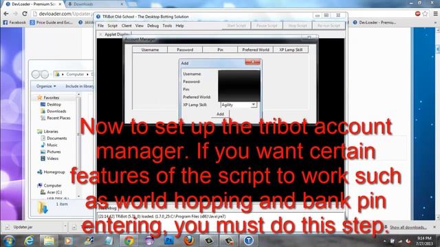 How to use Tri Experiment Fighter for TRiBot смотреть онлайн