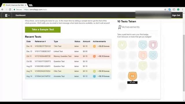 How To Make Money On Enroll - How To Make Money On Enroll! (web Testing!) Ep 1