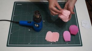 Простой цветок из обрезков изолона для начинающих. МК