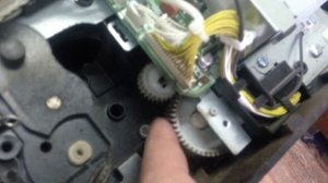 Kyocera M2035dn. Поломка шестерни дуплексной печати.