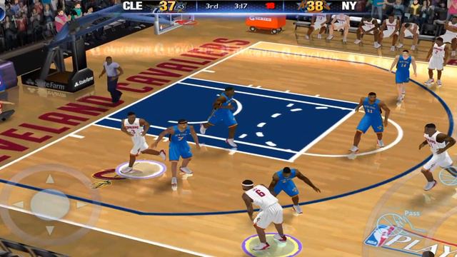 NYK @ CLE Game 1 | NBA ECF | NBA2k14 Android | The Promise | LeBron смотреть онлайн