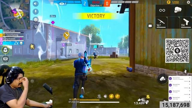 100 Level India's Highest Level Player Ageinst Fight | DADDY CALLING v GYANSUJAN | Free Fire Max смотреть онлайн