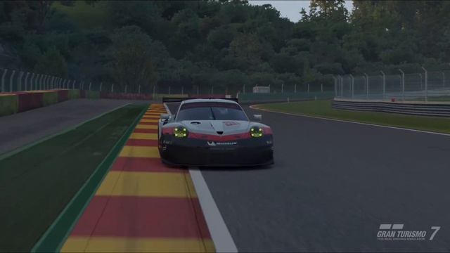 Porsche RSR 2:20 at Spa GT7 смотреть онлайн