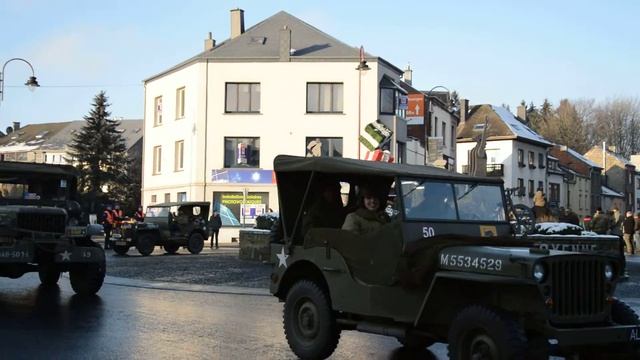 Commemoration of the 70th anniversary of the Battle of the Bulge, Bastogne 2014 PART I COMPLETE ! смотреть онлайн