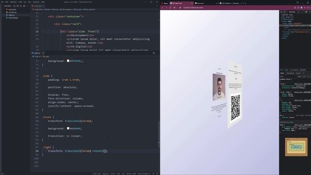 3D Cube team card. HTML+CSS. No JavaScript. 3D куб карточка команды #CSSOnly #NoJS смотреть онлайн