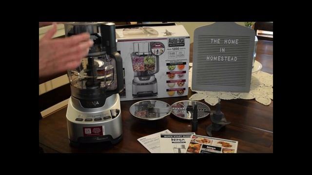 Ninja Pro XL Unboxing | 12 Cup Capacity Bowl, 1200 Watt, Large 3-Part Chute & Adjustable Slicing! смотреть онлайн