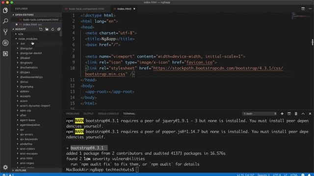 Part 15 Angular 8 Tutorial Series by TechTechTuts in 2019:Add Static Resources ( CSS / JS / Images смотреть онлайн