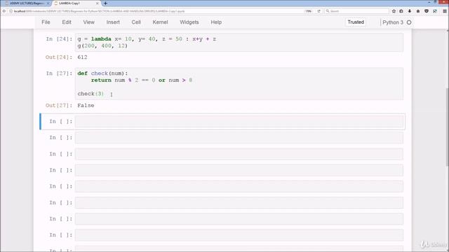 29. Lambda Expressions in Python смотреть онлайн