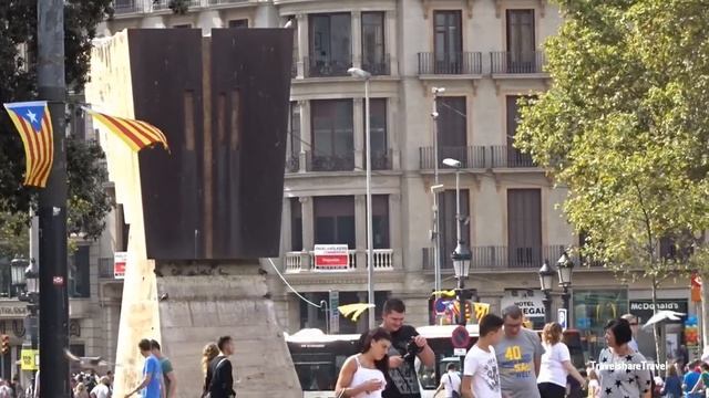 Placa de Catalunya Barcelona Spain - Catalonia Square Barcelona Spain - Plaza de Cataluna Barcelona смотреть онлайн
