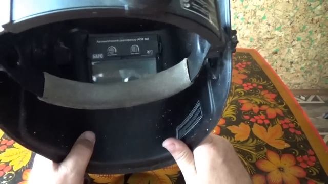 Китайские маски хамелеоны. Обзор от сварщика.