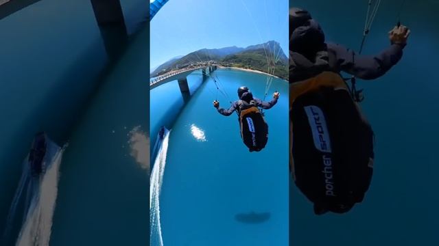 На параплане под мост смотреть онлайн