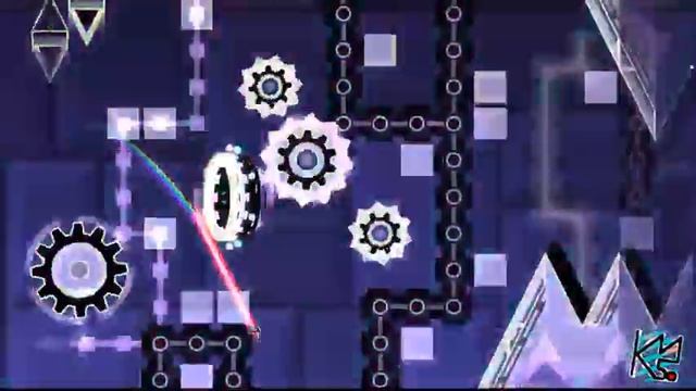 Geometry Dash - Psychosis by Hinds (Demon) Complete + 3 Coins (Live) смотреть онлайн