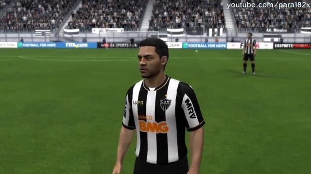 FIFA 14: Atlético Mineiro Player Faces смотреть онлайн
