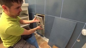 Как сделать Люк из плитки на магнитах, просто, дешево но красиво