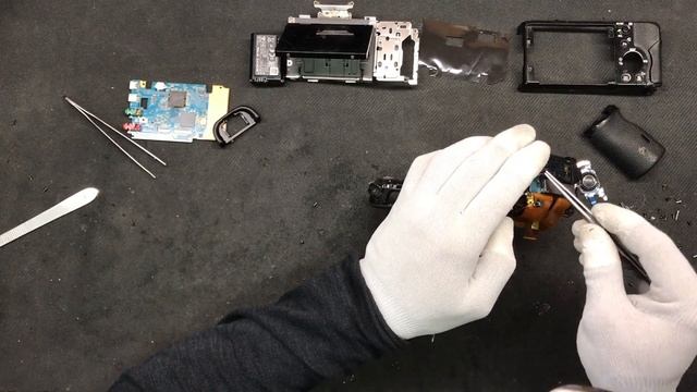 How to repair Sony camera ILCE-7MKI - Defective SD card slot смотреть онлайн