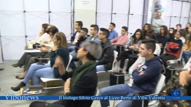 Il biologo Silvio Greco al Liceo Berto di Vibo Valentia смотреть онлайн