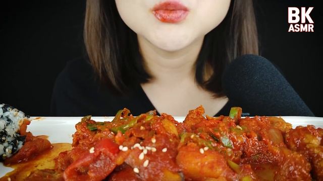 ASMR *Cooking Recipe* Korean Braised Spicy Chicken Stew 매콤한 닭볶음탕 먹방(EATING SOUNDS) MUKBANG