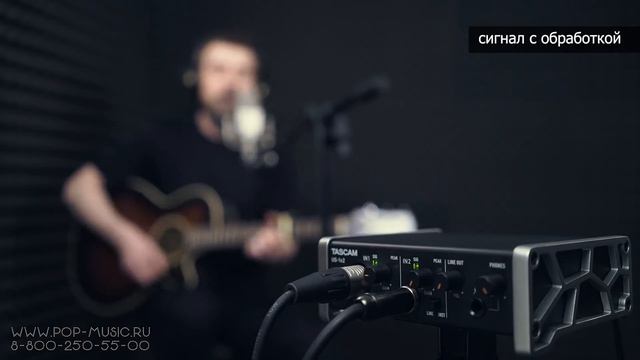 TASCAM US 1x2 - доступная звуковая карта смотреть онлайн