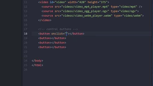 Como controlar vídeos com Javascript • HTML5/JS смотреть онлайн