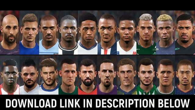 PES 2019 | PES 2020 Mega Facepack-7 For PES 2019. смотреть онлайн
