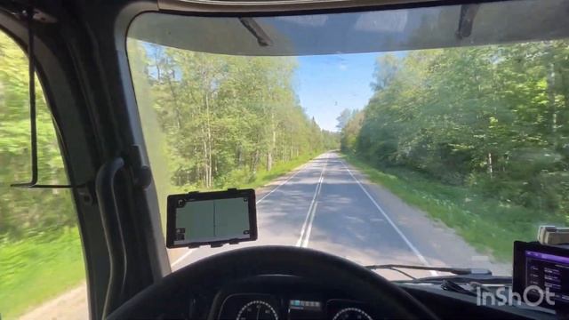 Из Trasko обратно в Girteka. Ещё немного про Trasko) Небольшая поломка в Actros #дальнобой