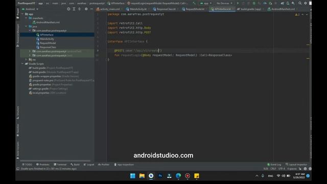 5 Simple Steps : Post Request in android kotlin using retrofit | CodeBot смотреть онлайн