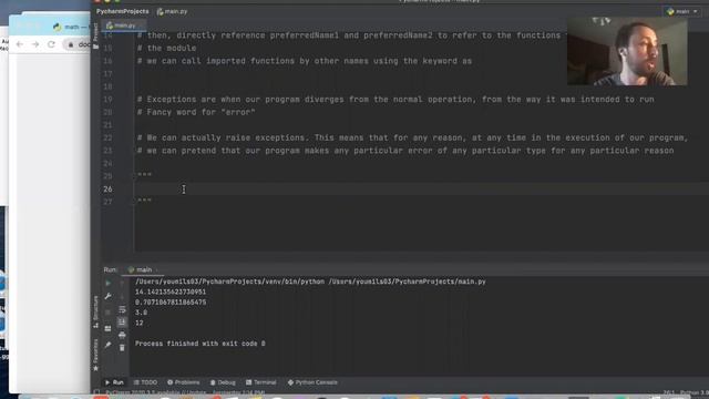 Python Programming: Lesson 17 - Identifying and Raising Exceptions смотреть онлайн