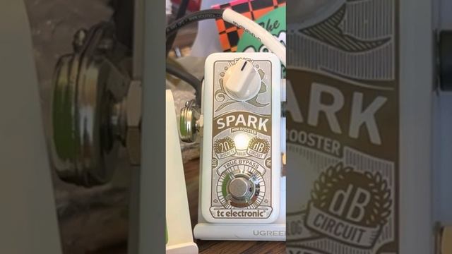 TC Electronic Spark Mini Boost Booster Guitar Volume Gain Clean Pedal