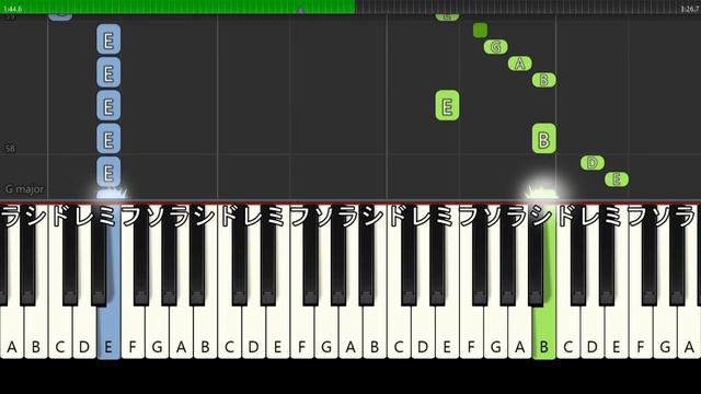 Bad Apple!! - feat. Nomico - EASY Piano Tutorial / Bad Apple!!【ピアノ簡単楽譜】 feat. Nomico by TAM смотреть онлайн