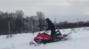 Проверка способностей снегоходов Тофалар Атлас