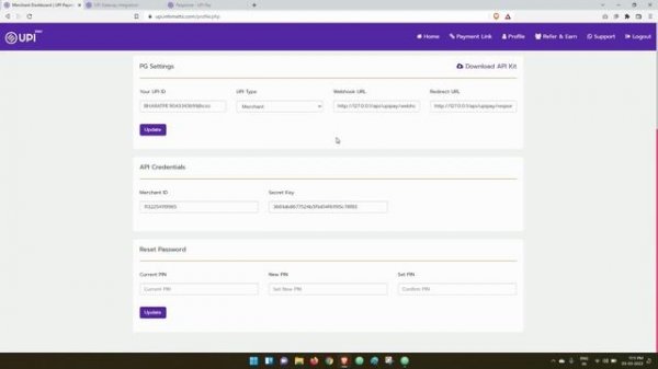 ?How to integrate UPI payment gateway with API