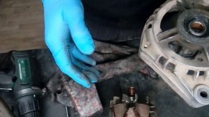 Замена подшипников на генераторе ВАЗ 2110.