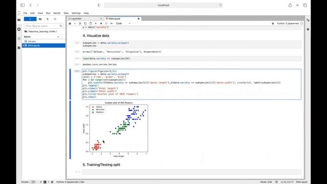 K-nearest neighbor in Python - Iris dataset смотреть онлайн