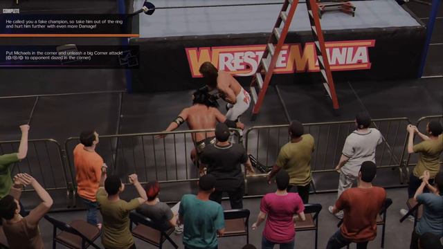 Relive Wrestling History WWE2K24 40 Years Of WrestleMania - Gameplay #04 Razor Ramon Vs. HBK