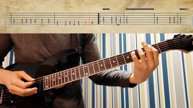 ONE - Metallica - Full Guitar Lesson (w/ TABS) смотреть онлайн
