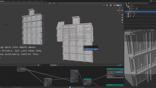 Procedural Building with Geometry Nodes смотреть онлайн