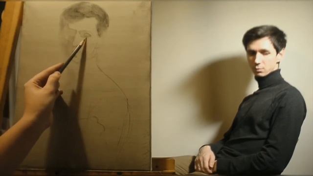 Урок 2. Основы академического рисунка в быстром портрете смотреть онлайн