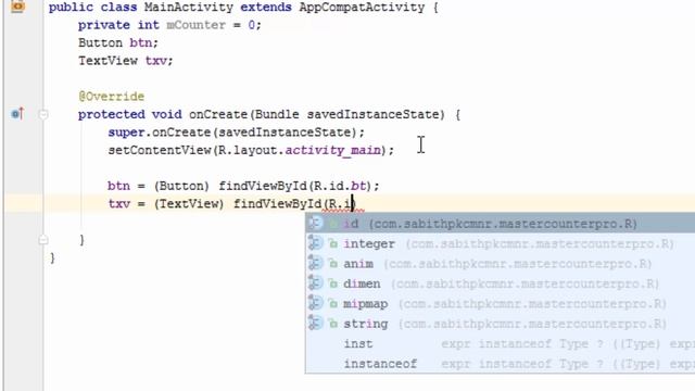 How to Make a Full screen Counter App in Android Studio смотреть онлайн