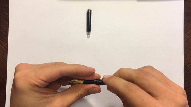 How to Refill a Fountain Pen with Ink Cartridges смотреть онлайн